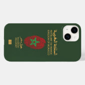 Coques Case-Mate iPhone Unique Maroc Voyage Passeport Imprimer Souvenir (Verso (horizontal))