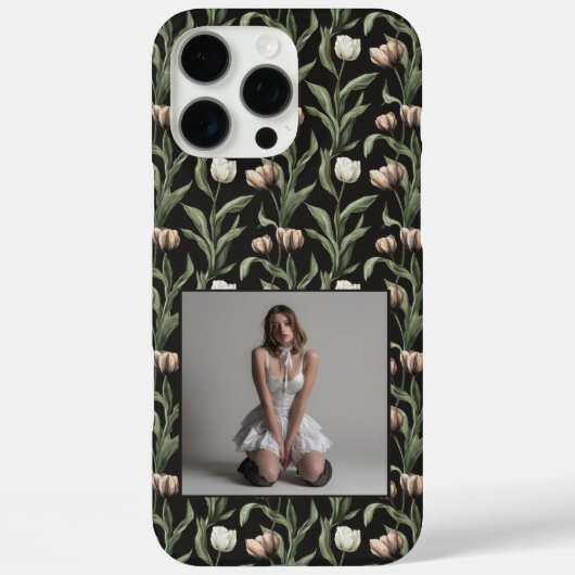 Coques Case-Mate iPhone Unique Mom Gifts Tulip Flower Photo  (Verso)