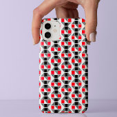 Coques Case-Mate iPhone Unique rouge et noir Moderne esthétique