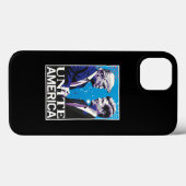 Coques Case-Mate iPhone Unir l'Amérique Icône Trump  (Verso (horizontal))