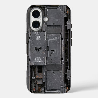 Coques iPhone 16 UNIT-77 #011: Obsidian Gate of UNIT-77 Black Wing