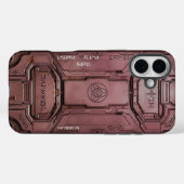 Coques Case-Mate iPhone UNIT-77 #049: Nexus Helix QX-45 (Verso (horizontal))