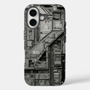 Coques iPhone 16 UNITÉ-77 #028 : Panneau de Conduit Neural GLMBS