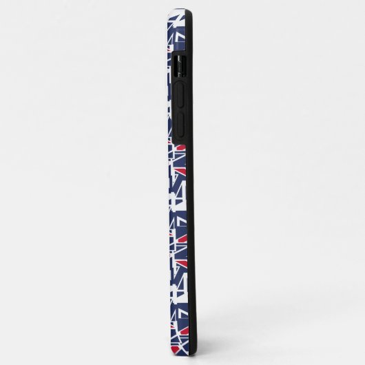 Coques Case-Mate iPhone United Kingdom UK flag BY MASANSER PIXELAT (Dos/Gauche)