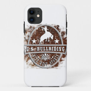 Coque iPhone 11 United states bull riding rodeo wild west traditon