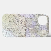 Coques Case-Mate iPhone UNITED STATES MAP, c1812 (Verso (horizontal))