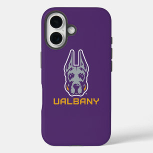 Coques iPhone 16 Université d'Albany Great Danes