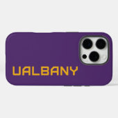 Coques Case-Mate iPhone Université de Albany Wordmark (Verso (horizontal))