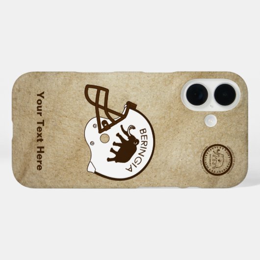Coques Case-Mate iPhone Université de Beringia (Verso (horizontal))