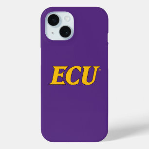 Coque Pour iPhone 15 Université de Caroline de l'Est   Logo de l'écu