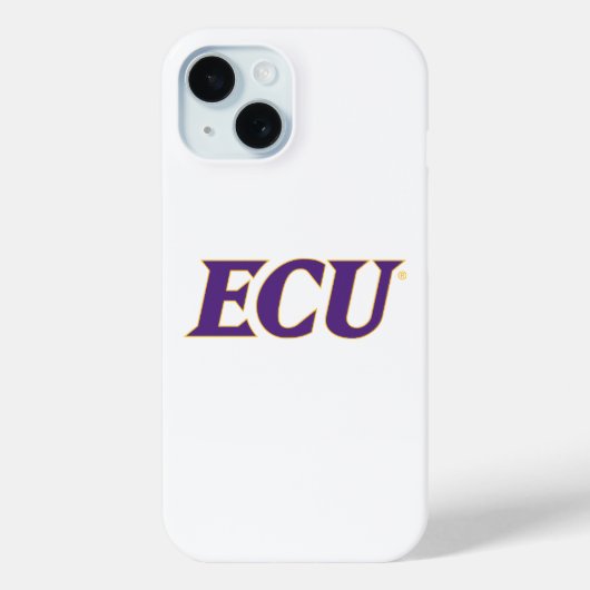 Coques Case-Mate iPhone Université de Caroline de l'Est | Logo de l'écu (Verso)
