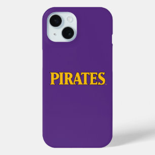 Coque Pour iPhone 15 Université de Caroline de l'Est   Pirates