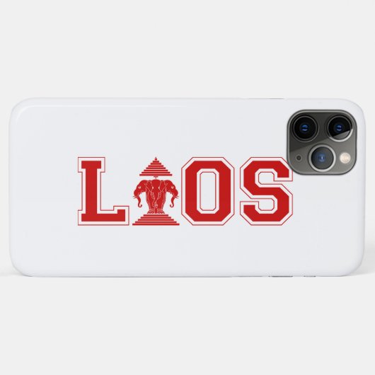 COQUES Case-Mate iPhone UNIVERSITÉ DE LAOS (Dos (Horizontal))