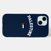 Coques Case-Mate iPhone Université de Varsity de l'État de Palestine (Verso (horizontal))
