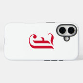 Coques Case-Mate iPhone Université d'État de Jacksonville Classique Lettre (Verso (horizontal))