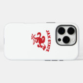 Coques Case-Mate iPhone Université d'État de Jacksonville JAX State Gameco (Verso (horizontal))