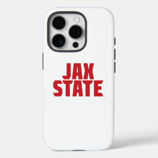 Coques iPhone 16 Pro Université d'État de Jacksonville JAX STATE Rouge