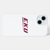 Coques Case-Mate iPhone Université du Kentucky oriental | EKU (Verso (horizontal))