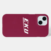 Coques Case-Mate iPhone Université du Kentucky oriental | EKU (Verso (horizontal))