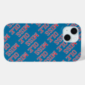 Coques Case-Mate iPhone Université du Mississippi | Ole Miss Wordmark (Verso (horizontal))