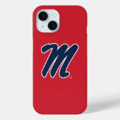 Coques Case-Mate iPhone Université du Mississippi | Script M (Verso)
