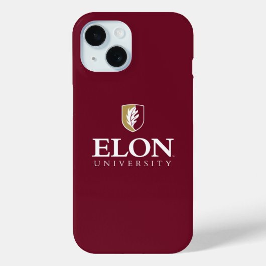 Coques Case-Mate iPhone Université Elon (Verso)