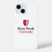Coques Case-Mate iPhone Université Stony Brook | Mot-symbole (Verso)