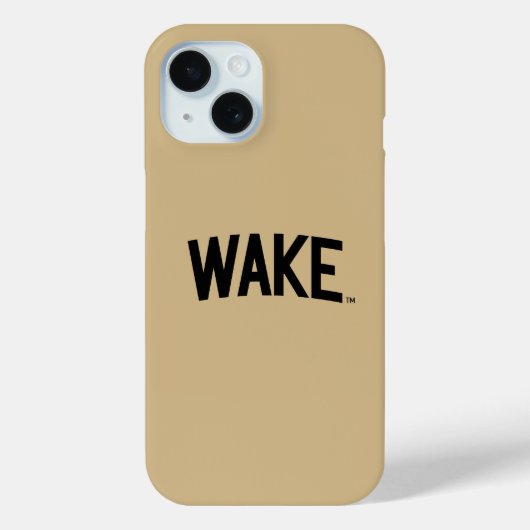 Coques Case-Mate iPhone Université Wake Forest | Arche de réveil (Verso)