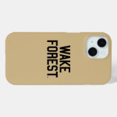Coques Case-Mate iPhone Université Wake Forest | Wake Forest (Verso (horizontal))