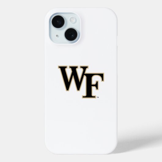 Coques Case-Mate iPhone Université Wake Forest | WF (Verso)