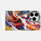 Coques Case-Mate iPhone Unleash cadeau de créativité : Abstrait vif (Verso (horizontal))