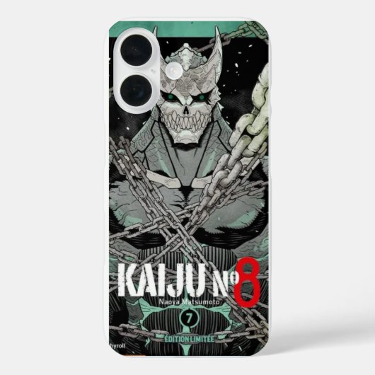 Coques Case-Mate iPhone Unleash fierce style with this bold anime kaiju-8 (Verso)