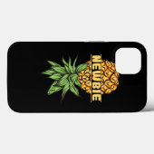 Coques Case-Mate iPhone Upside Down Ananas Swinger Newbie Débutant Hommes (Verso (horizontal))