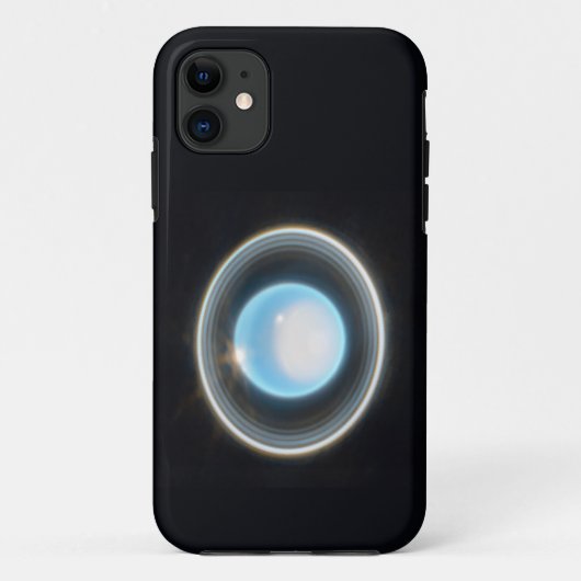 Coques Case-Mate iPhone Uranus planétaire avec anneaux Image JWST (Dos)
