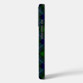 Coques Case-Mate iPhone Urquhart tartan bleu vert plaid (Verso / Gauche)