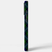 Coques Case-Mate iPhone Urquhart tartan bleu vert plaid (Verso / Gauche)