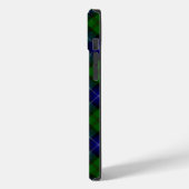 Coques Case-Mate iPhone Urquhart tartan bleu vert plaid (Verso / Gauche)