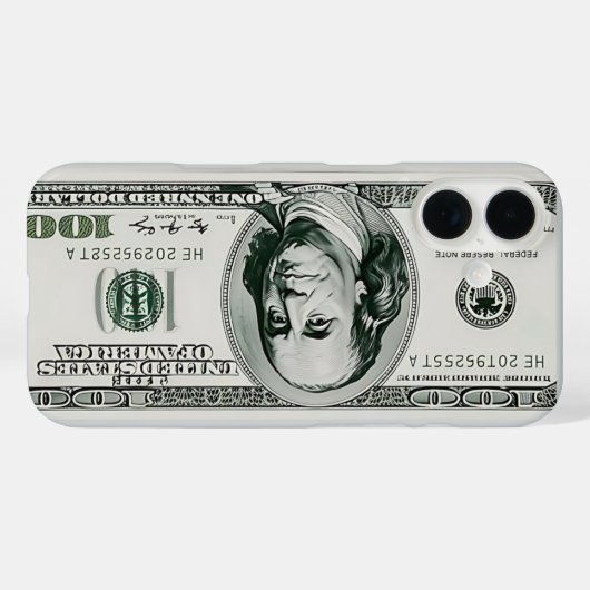 Coques Case-Mate iPhone US $100 bill (Verso (horizontal))