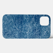 Coques Case-Mate iPhone US Map Blueprint (Verso (horizontal))