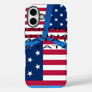 COQUES iPhone 16 PLUS USA HAKUNA MATATA