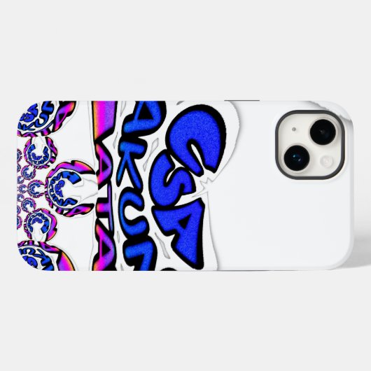 Coques Case-Mate iPhone USA Hakuna Matata (Verso (horizontal))