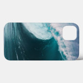Coques Case-Mate iPhone USA, Hawaï, Oahu, grosses vagues (Verso (horizontal))