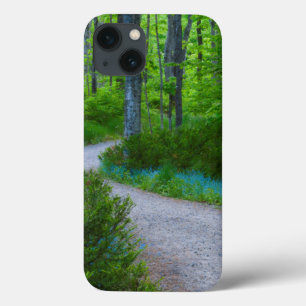 Coques Pour iPhone USA, Michigan. Path Thru The Woods