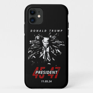 Case-Mate iPhone Case USA Patriot Donald Trump Rally 2024 Fight !