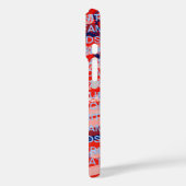 Coques Case-Mate iPhone USA patriotic country flag (Verso / Gauche)