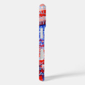 Coques Case-Mate iPhone USA patriotic country flag (Verso / Droite)