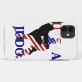 Coques Case-Mate iPhone USA Patriotique Martial Arts JUDO (Dos (Horizontal))