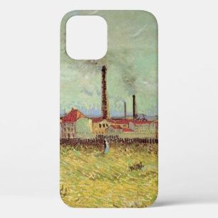 Coque iPhone 12 Usines à Asnières par Vincent van Gogh