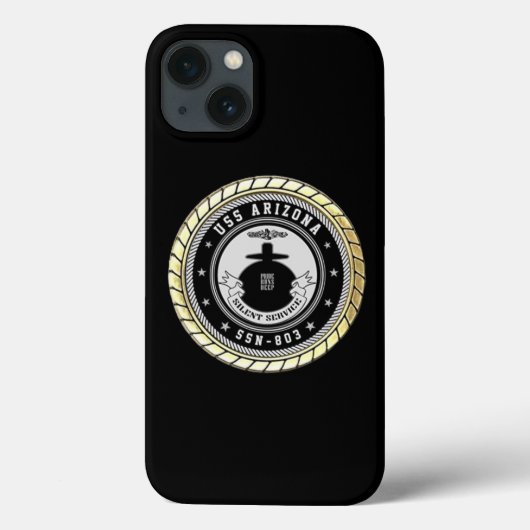 Coques Case-Mate iPhone USS Arizona (SSN-803) (Verso)