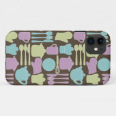Coques Case-Mate iPhone Ustensiles de cuisine Motif 2 (Dos (Horizontal))
